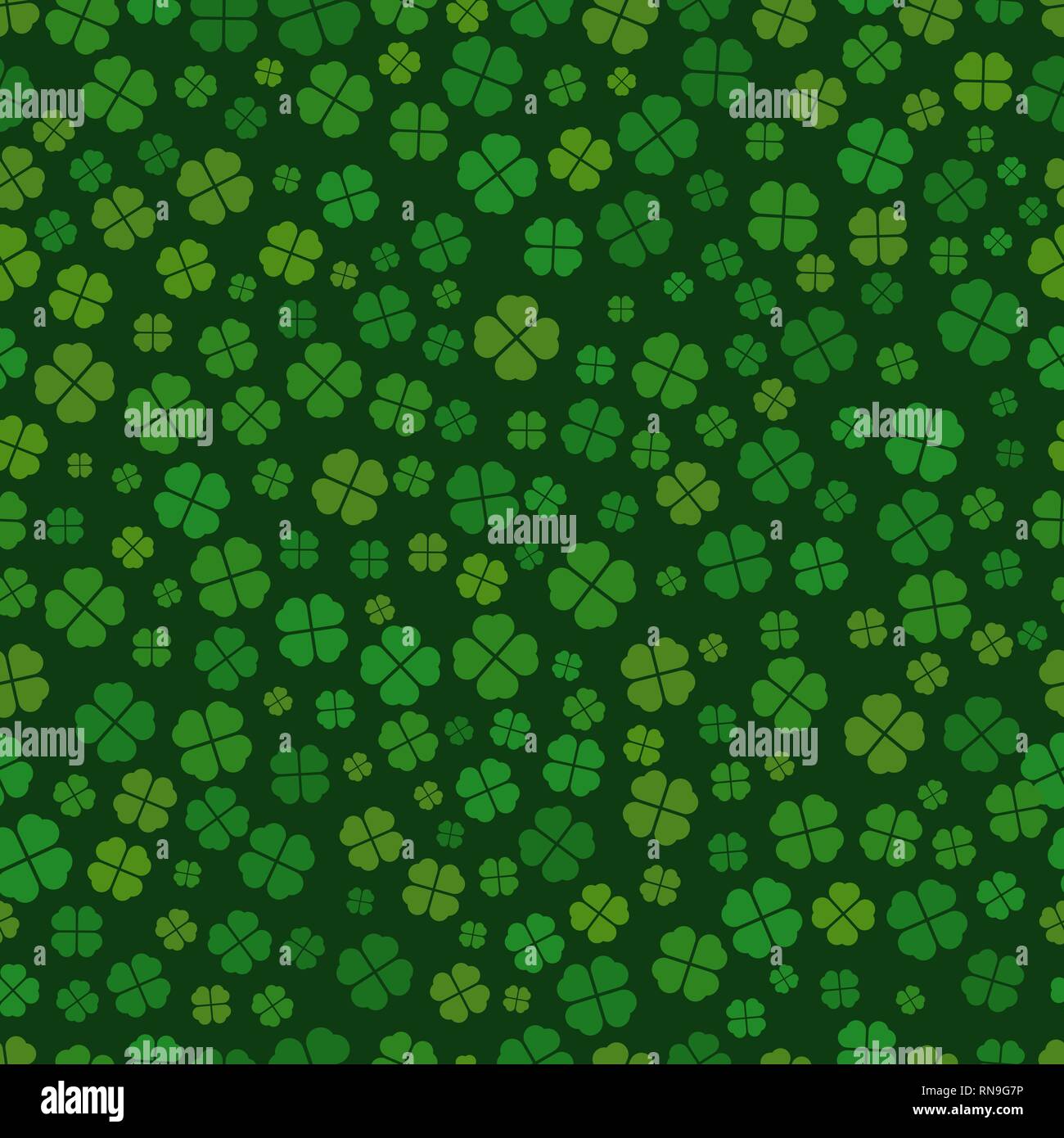 Patrick day seamless pattern Stock Vector