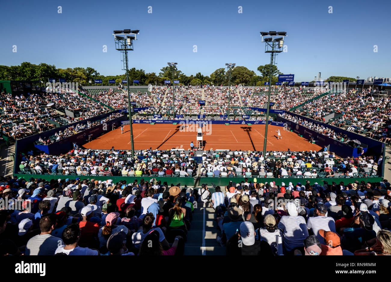 Buenos Aires Lawn Tennis Club, Argentina Stock Photo