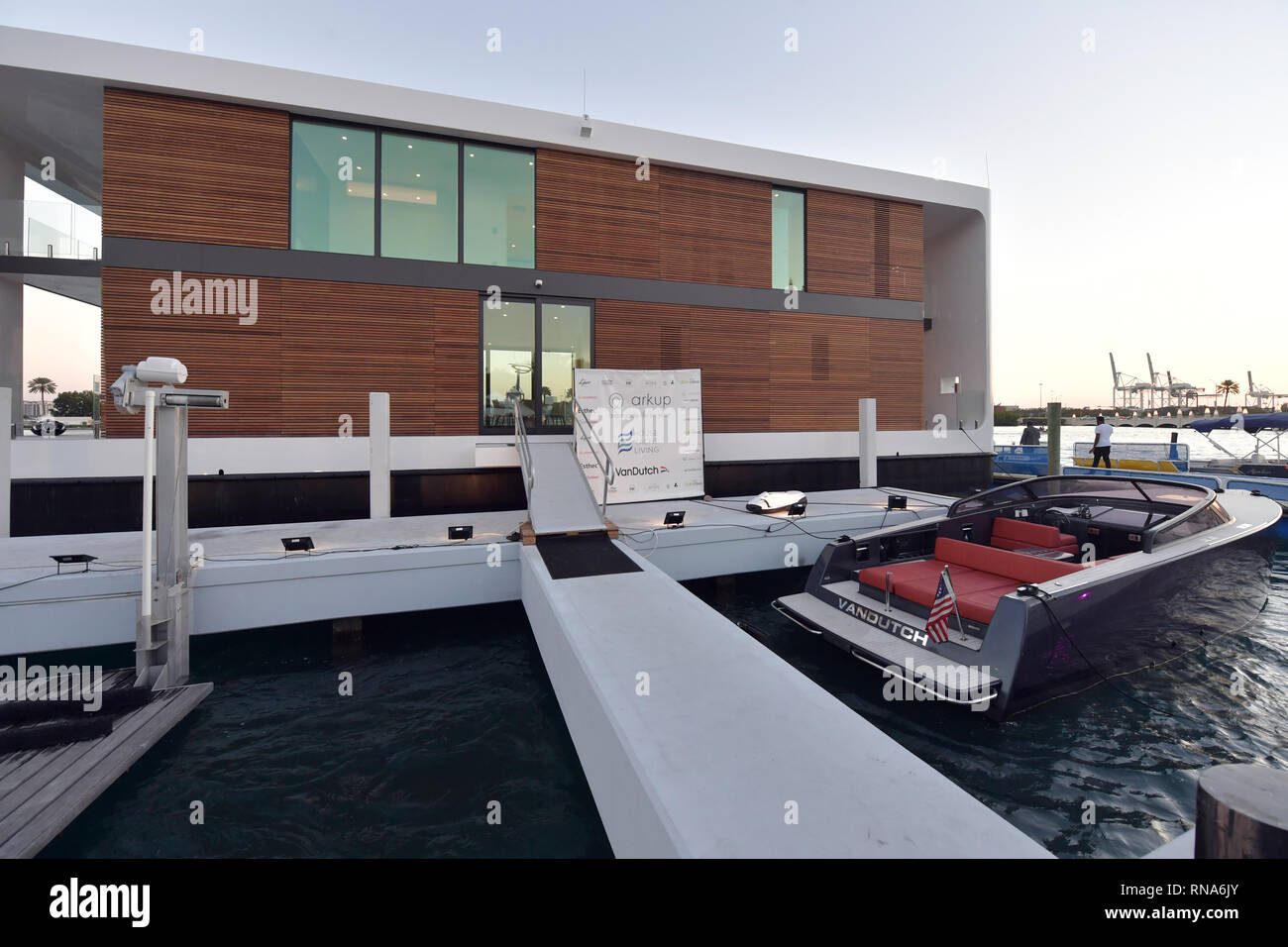 Floating home miami hires stock photography and images Alamy