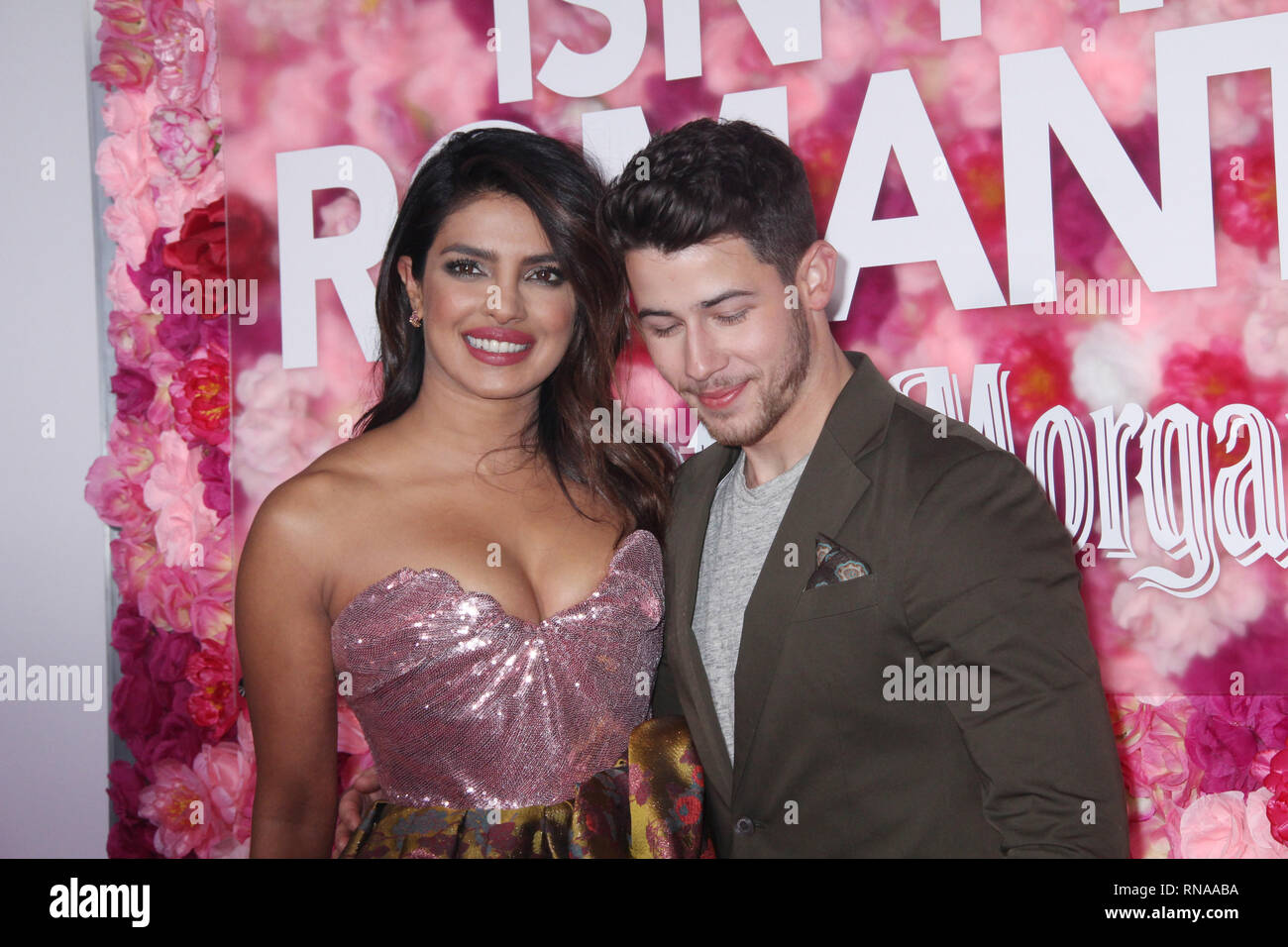 Priyanka Chopra, Nick Jonas 02/11/2019 The World Premiere of "Isn't It