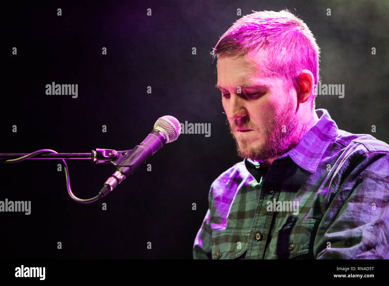 Milan, Italy. 17th Feb, 2019. The American singer-songwriter BRIAN ...