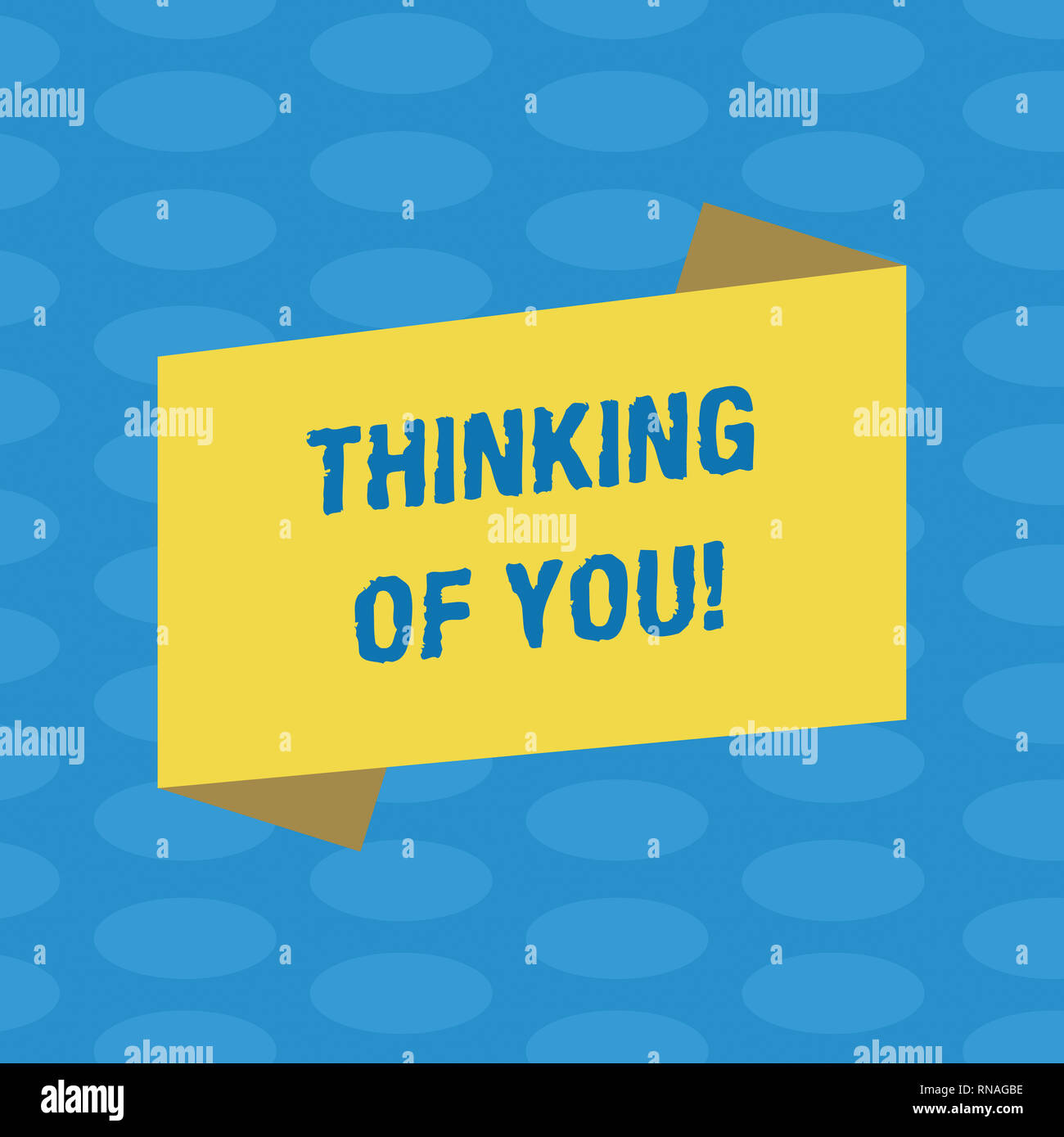 Word writing text Thinking Of You. Business concept for To have ...