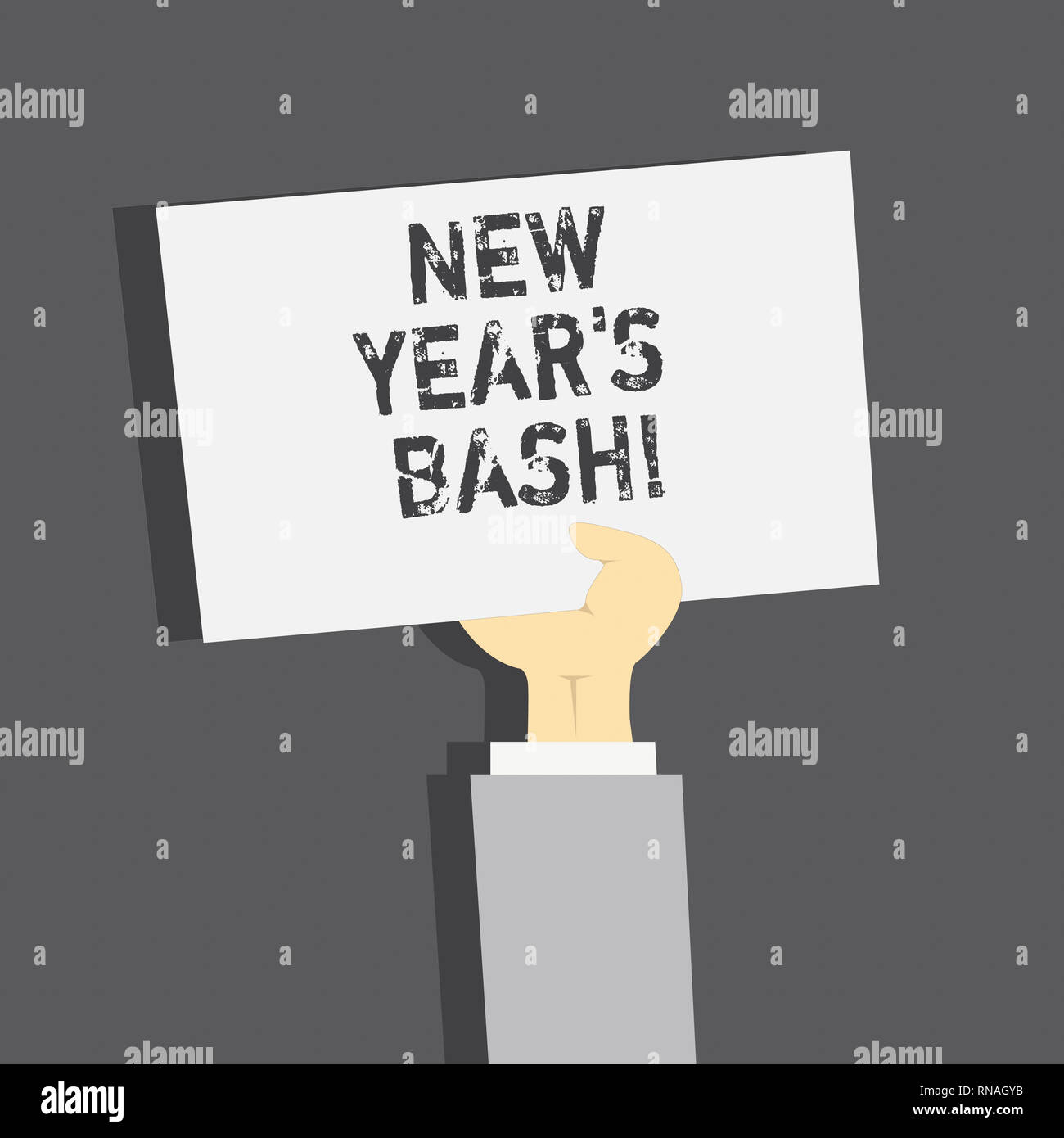 Handwriting Text New Year S Bash Concept Meaning Celebration Of The 365 Days Coming Happy Party Time Stock Photo Alamy