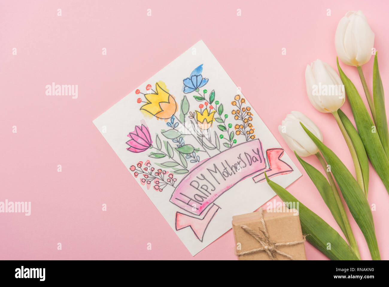 The inscription happy mothers day hi-res stock photography and images -  Page 3 - Alamy