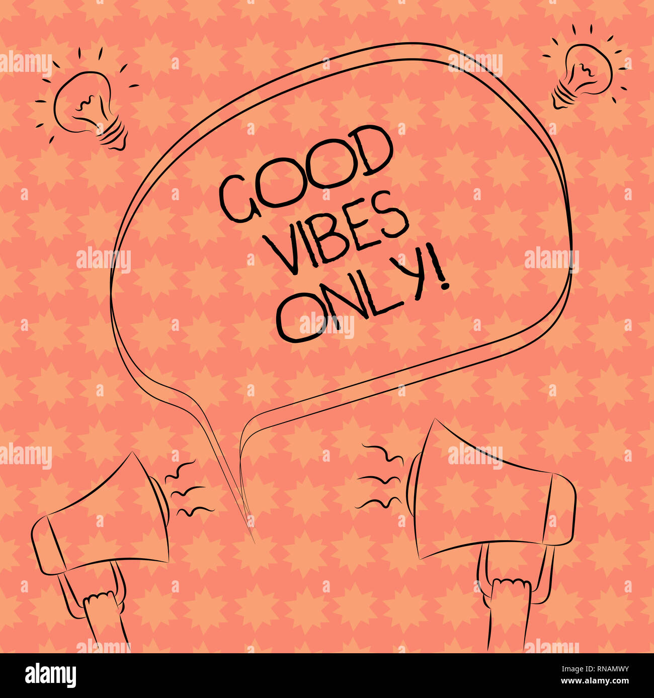 Sending Positive Vibes Your Way Greeting Card and Postcard