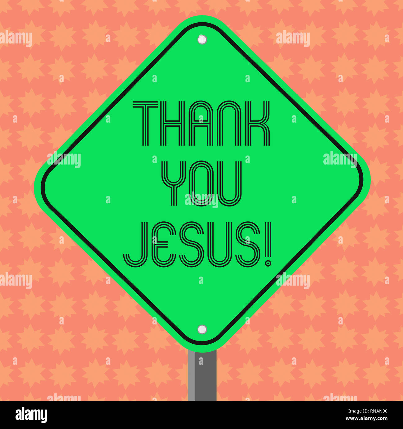 Writing note showing Thank You Jesus. Business photo showcasing ...