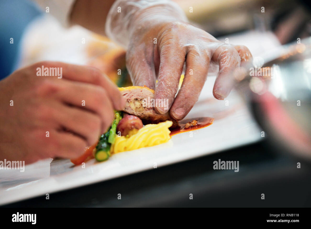 Chef Preparing Food Meal In The Kitchen Chef Cooking Chef