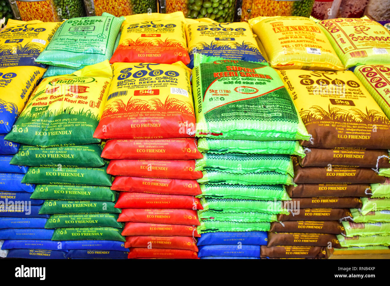 Rice bags hi-res stock photography and images - Alamy