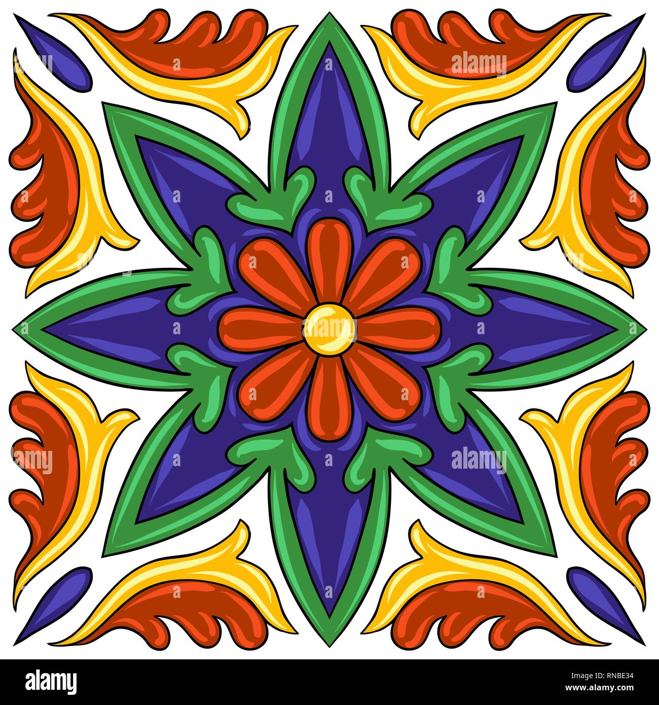Mexican Talavera Ceramic Tile Pattern Ethnic Folk Ornament Stock Vector Image Art Alamy mexican-talavera-ceramic-tile-pattern-ethnic-folk-ornament-stock-vector-image-art-alamy