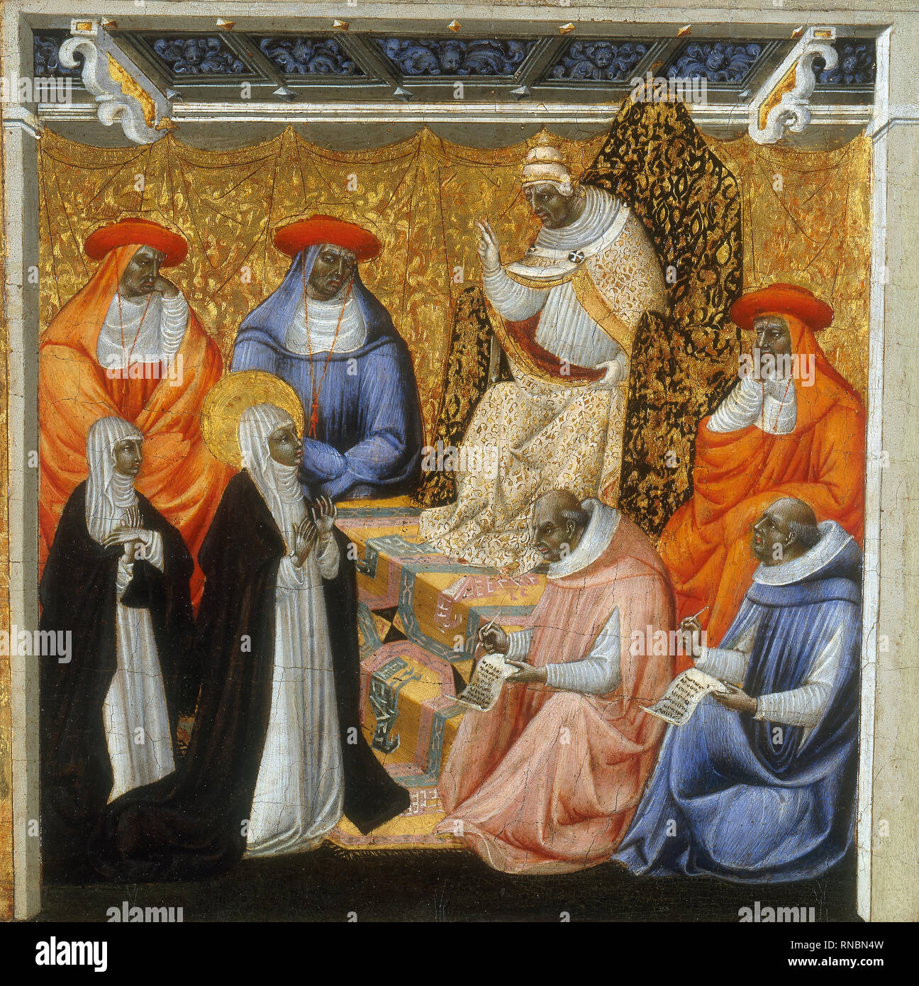 Catherine of siena writing hi-res stock photography and images - Alamy