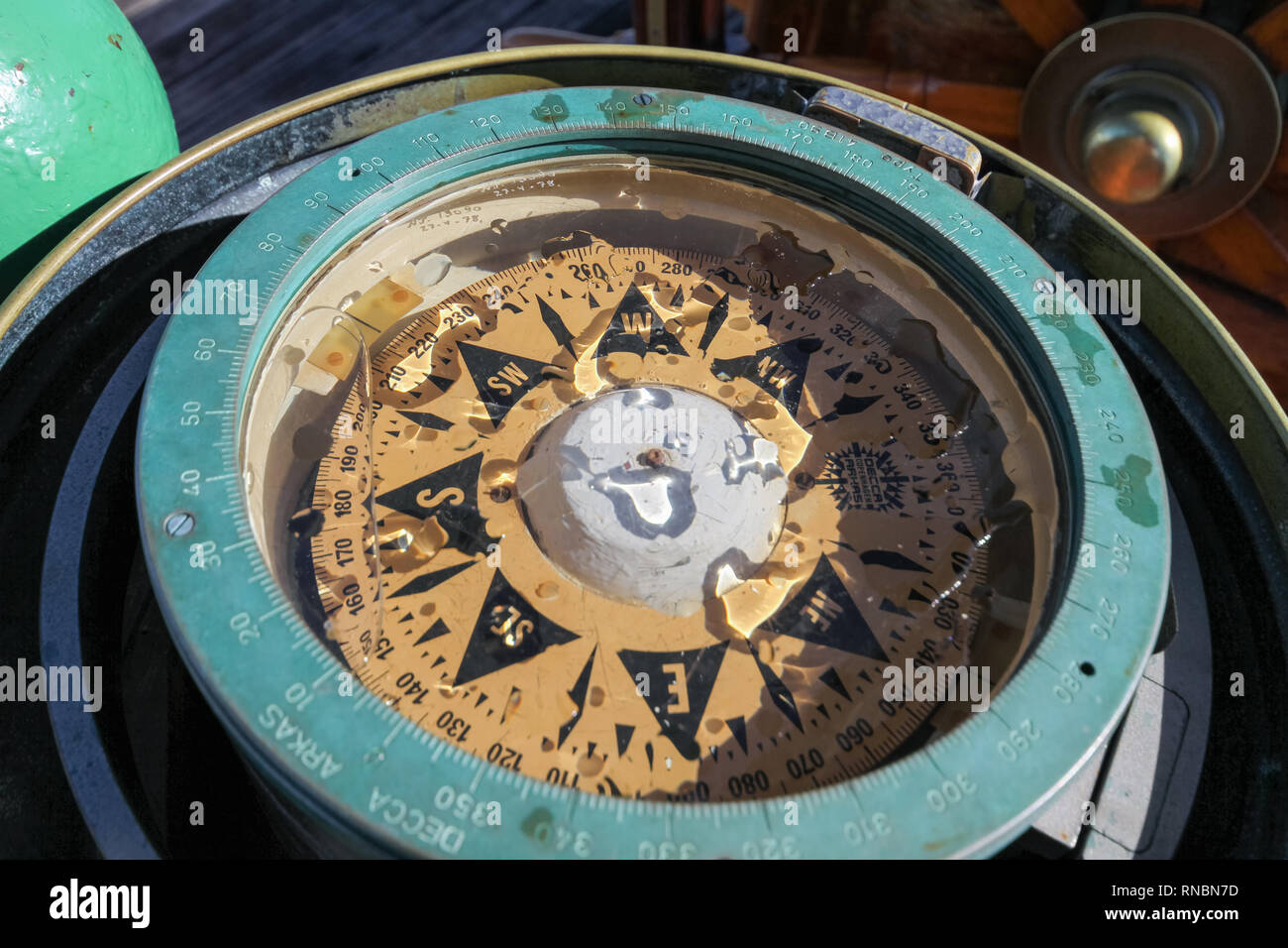 Antique compass pole hires stock photography and images Alamy