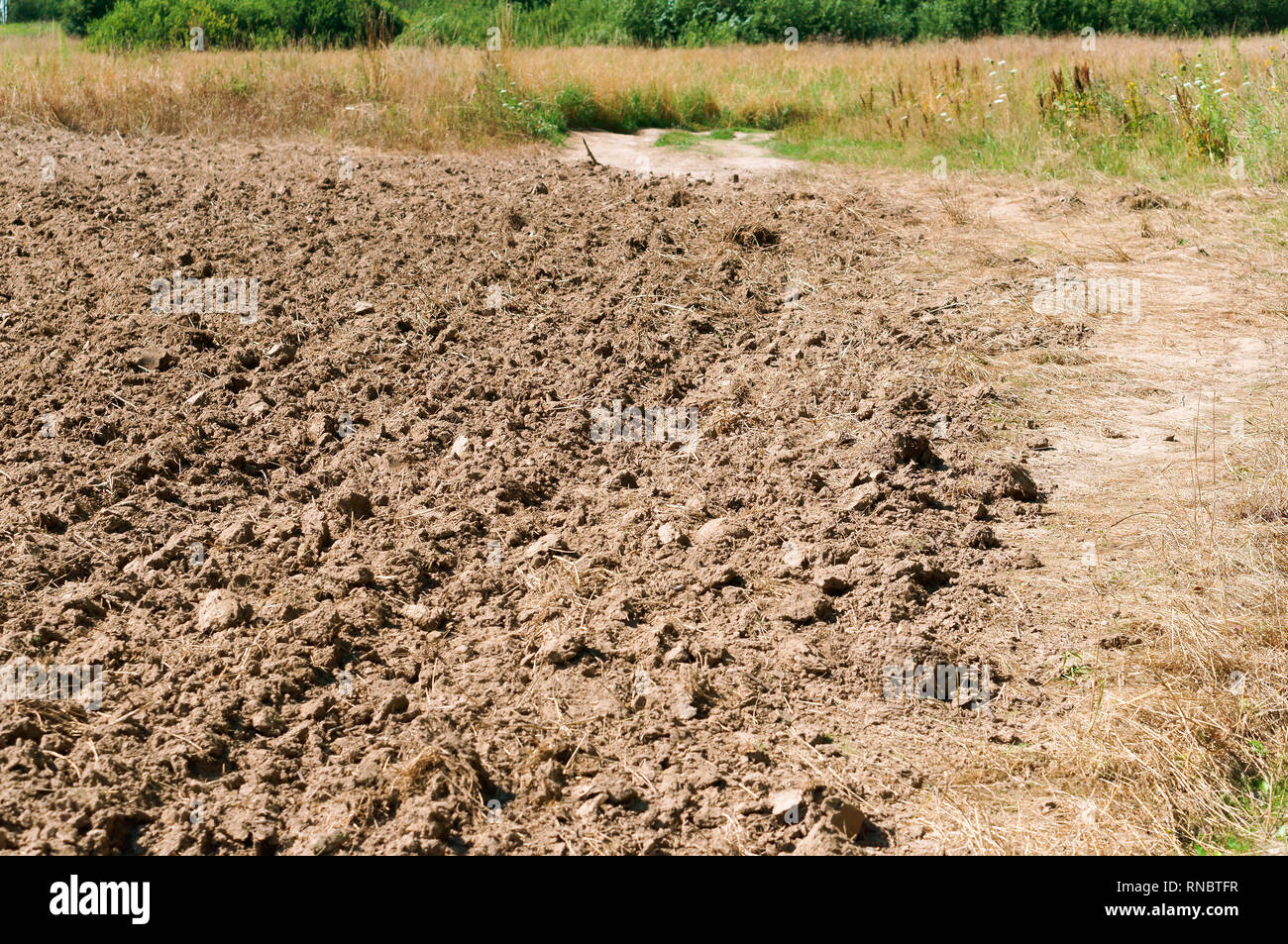 agricultural arable land, ploughed field Stock Photo - Alamy
