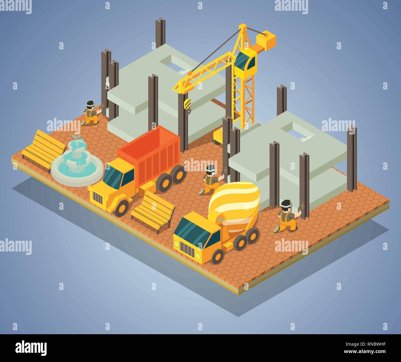 Organization concept banner, isometric style Stock Vector Image & Art ...