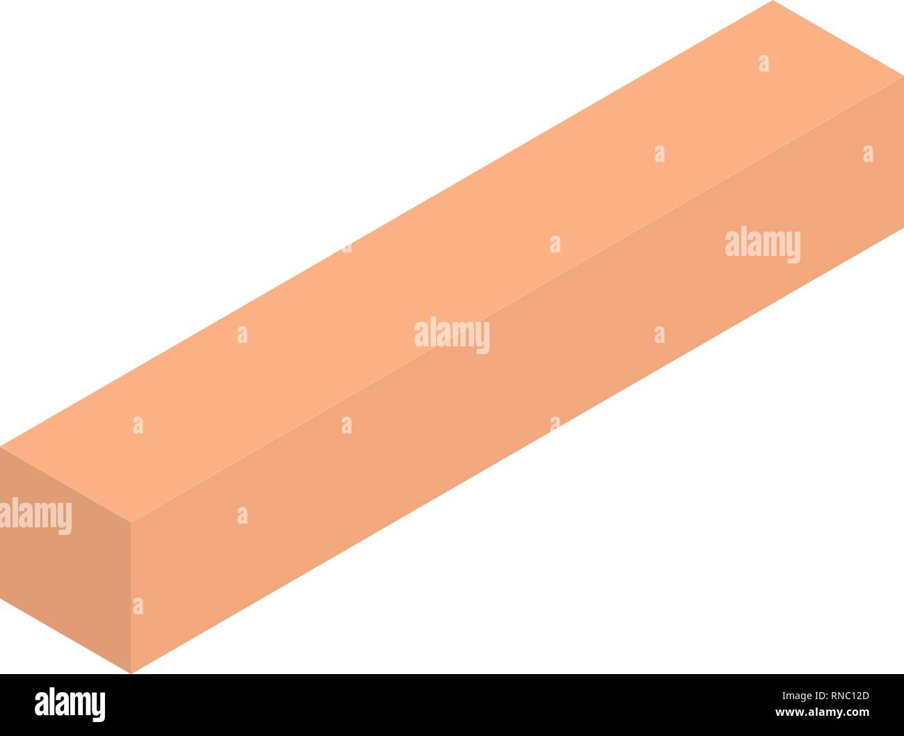 Tree block icon, isometric style Stock Vector Image & Art Alamy