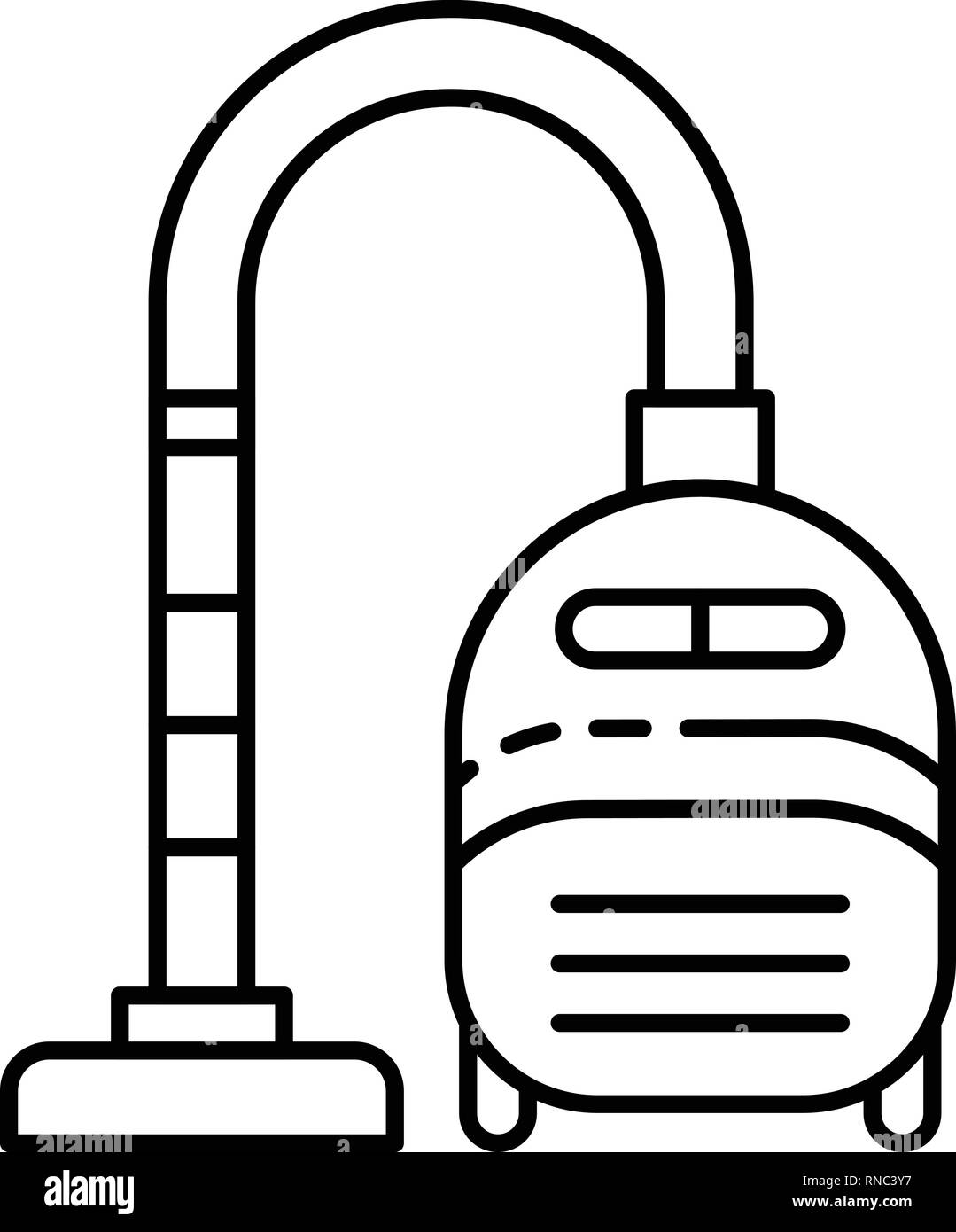 Home vacuum cleaner icon, outline style Stock Vector Image & Art - Alamy