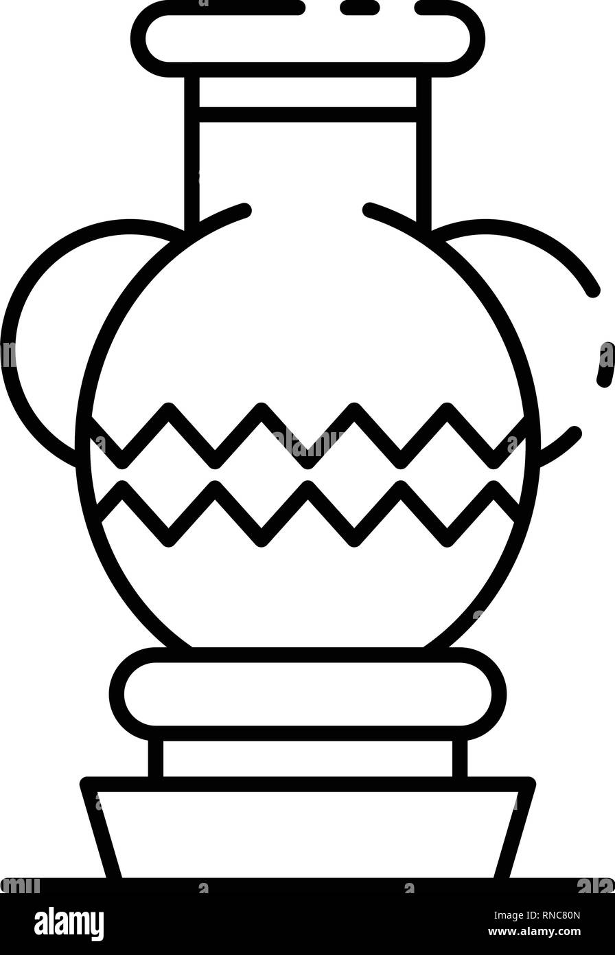 Ancient vase icon, outline style Stock Vector Image & Art - Alamy