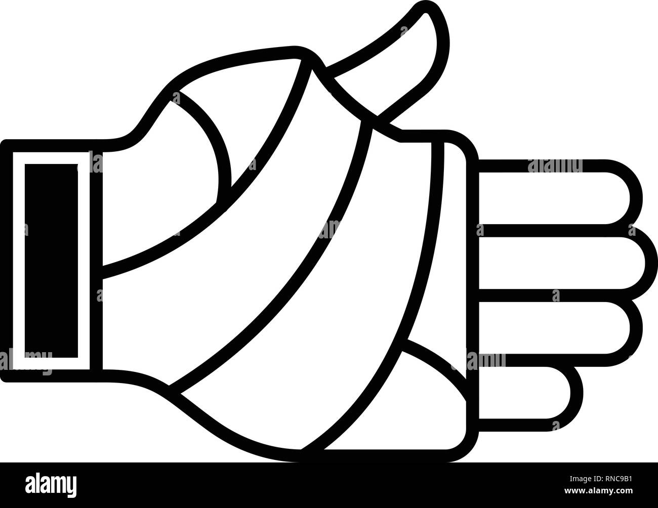 Close up human hand medical Black and White Stock Photos & Images - Alamy