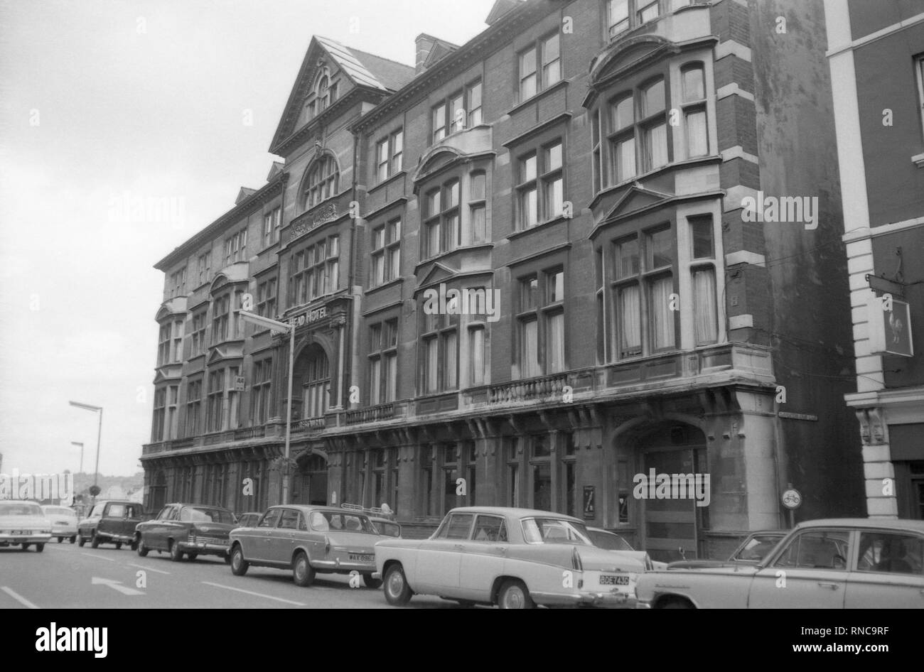 Kings Head Hotel  Newport Gwent 1975-80 number 0852a Stock Photo