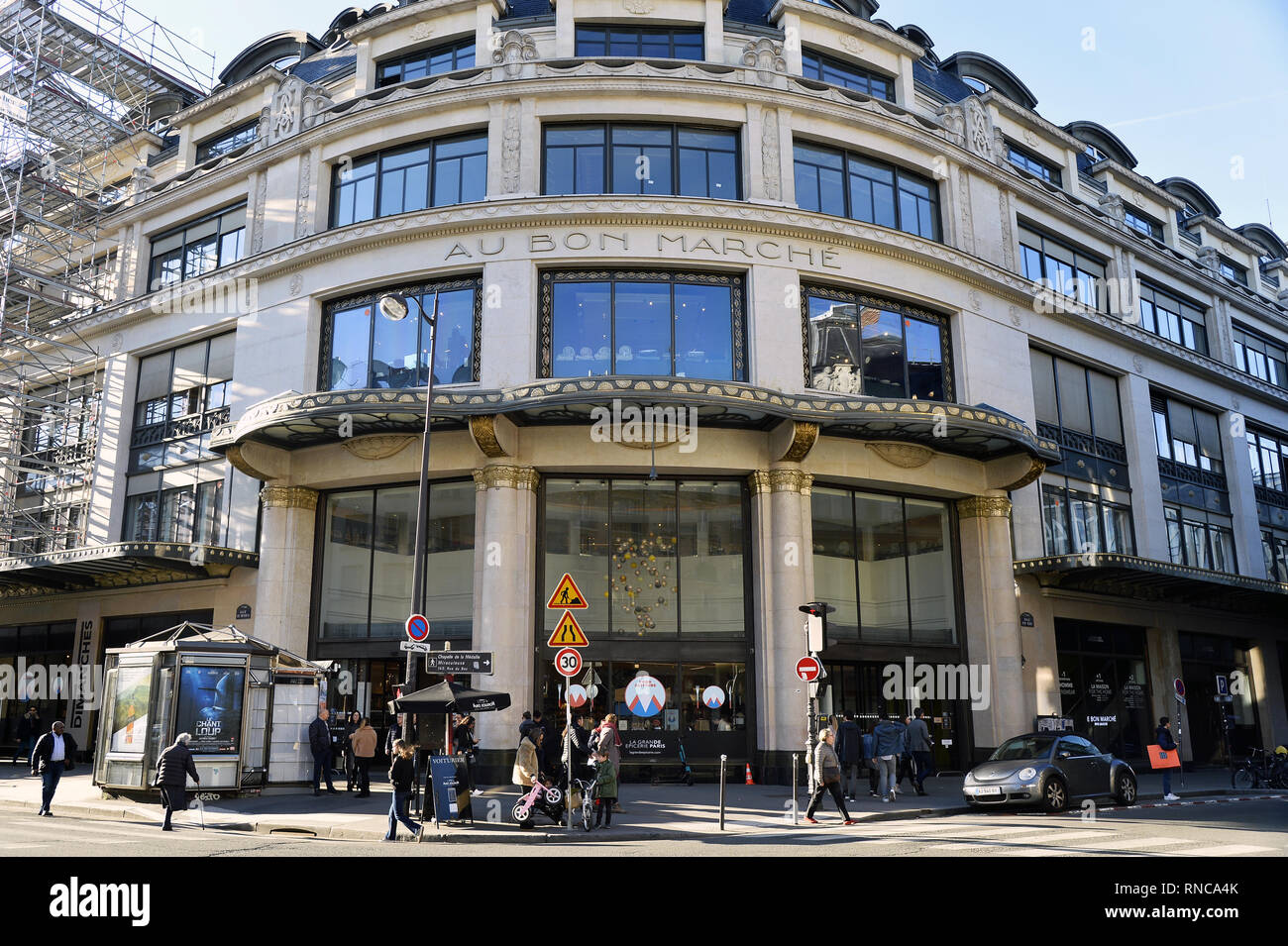 Le Bon Marché Paris France Stock Photo Alamy