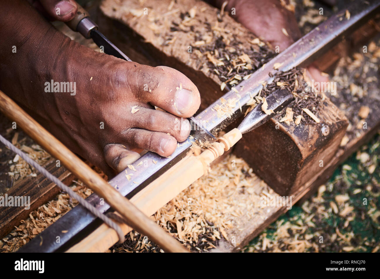 Bow lathe hi-res stock photography and images - Alamy