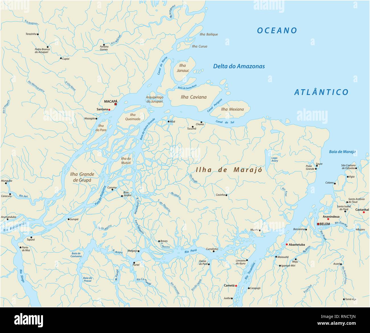 South atlantic ocean map hi-res stock photography and images - Alamy