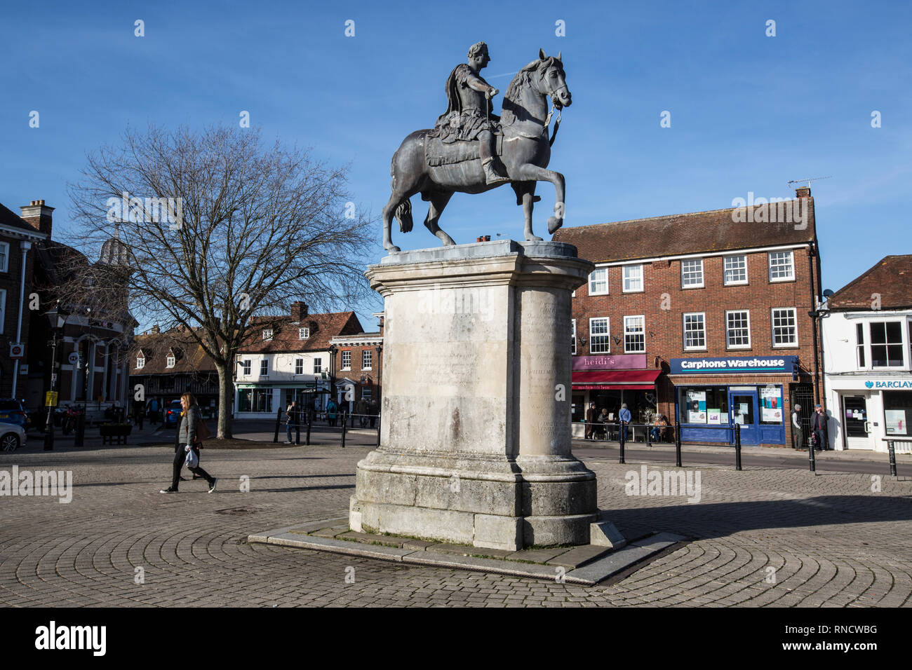 Petersfield Market Square, Hampshire, England, United Kingdom Stock Photo