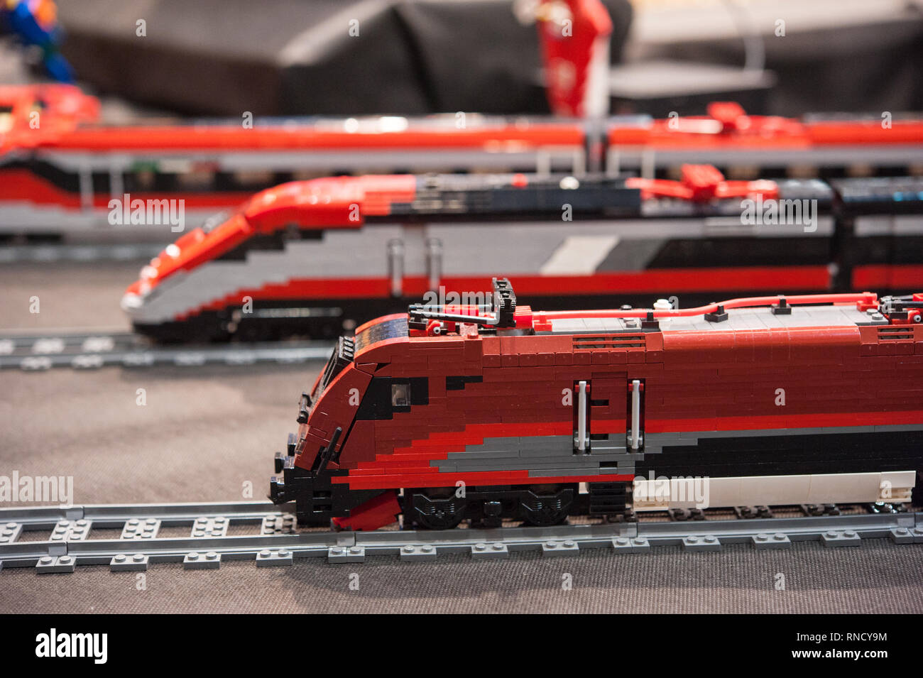 Lego train station hi-res stock photography and images - Alamy