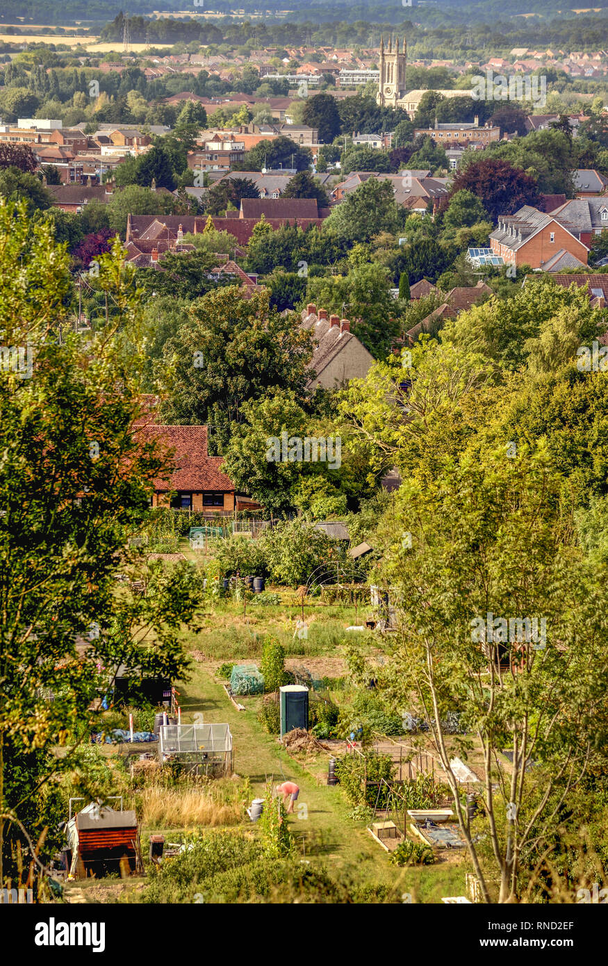 English summer scene hi-res stock photography and images - Alamy