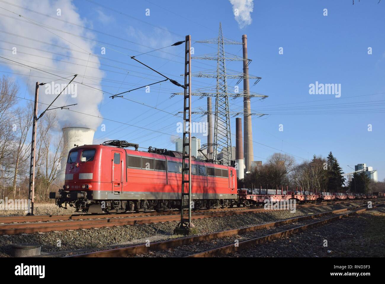 The Steag coal power plant Lünen on 13.12.2018. The