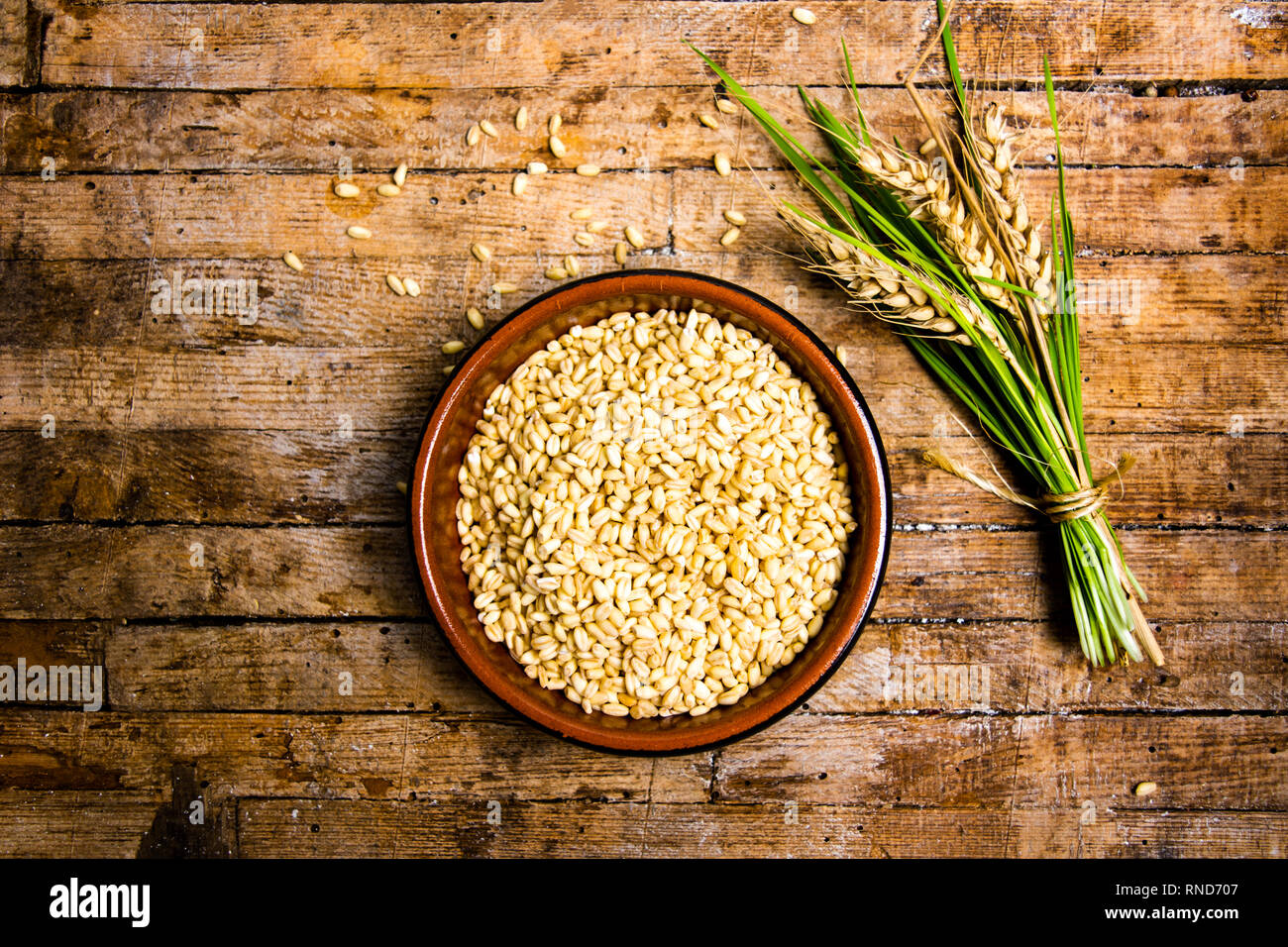 Wheat plant seeds flour on hi-res stock photography and images - Alamy