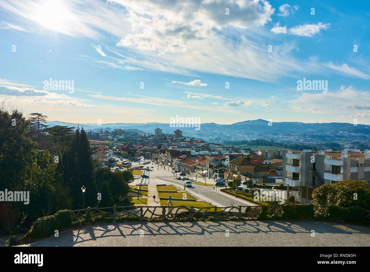 Penafiel, Portugal - February 05, 2015: View of the city Penafiel Porto  District, Portugal Stock Photo - Alamy
