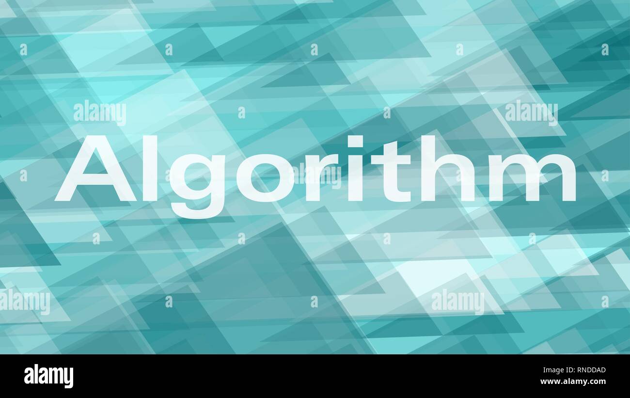 Digital technology algorithms vector background, triangles abstract ...