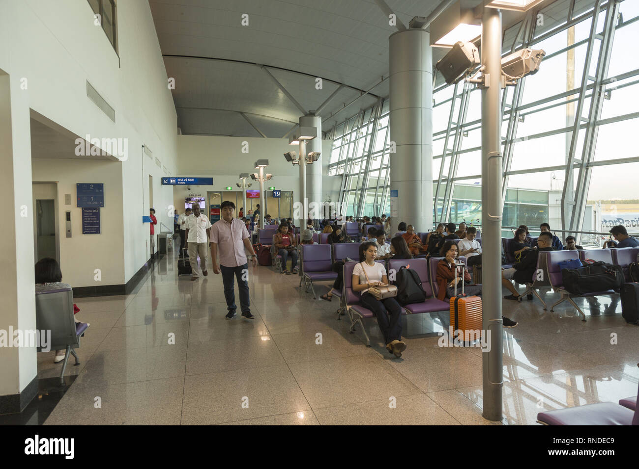 Tan Son Nhatl airport in Ho Chi Minh Vietnam Stock Photo