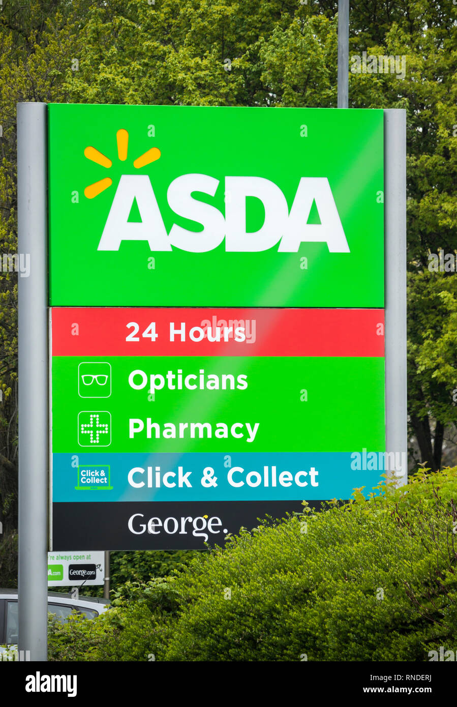 Asda store and sign hires stock photography and images Alamy
