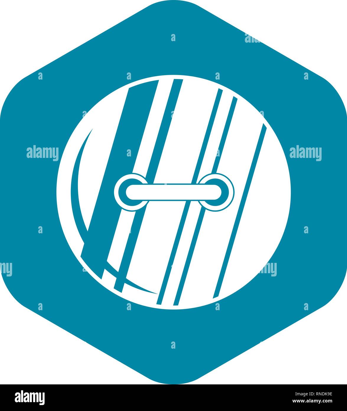 Round sewn button icon, simple style Stock Vector Image & Art - Alamy