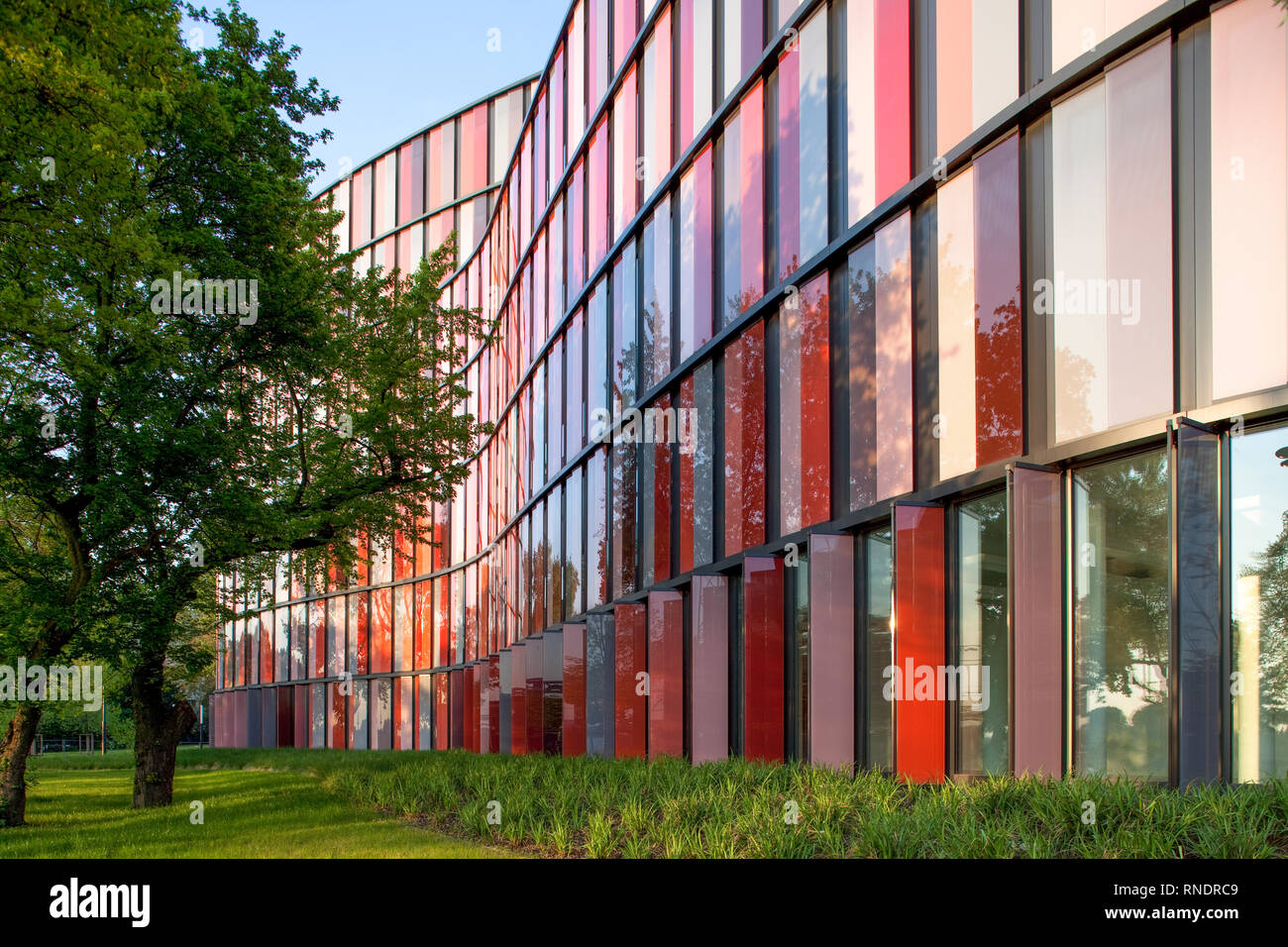 Cologne Oval Offices. Office building at the GustavHeinemannUfer in