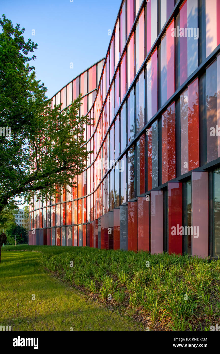 Cologne Oval Offices. Office building at the GustavHeinemannUfer in Cologne, Germany