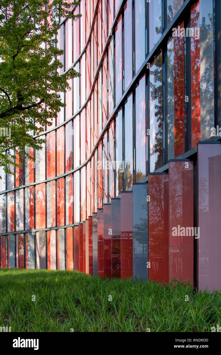 Cologne Oval Offices. Office building at the GustavHeinemannUfer in