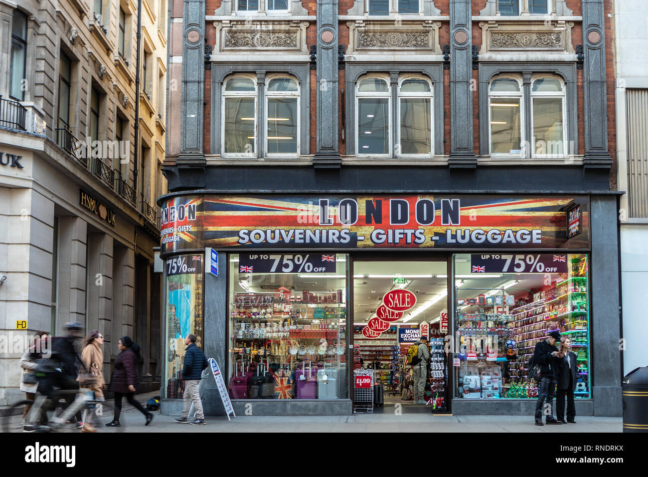 London souvenirs shop Stock Photo Alamy