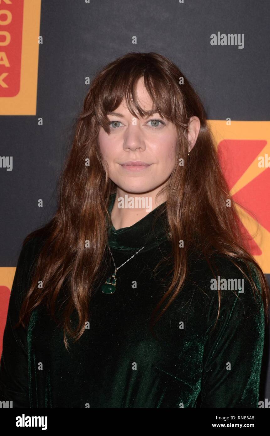 Los Angeles, CA, USA. 15th Feb, 2019. Analeigh Tipton at arrivals for 3rd Annual Kodak Film Awards, Hudson Loft, Los Angeles, CA February 15, 2019. Credit: Priscilla Grant/Everett Collection/Alamy Live News Stock Photo