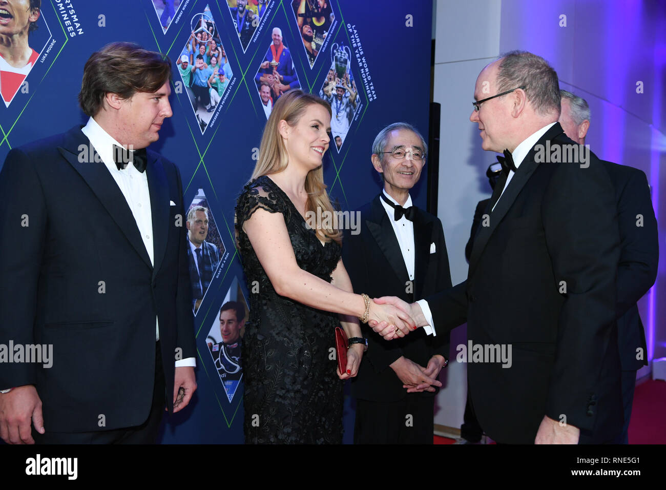 Monaco Monaco 18th Feb 19 Bettina Fetzer Head Of Global Communications Mercedes Benz Cars 2 Left