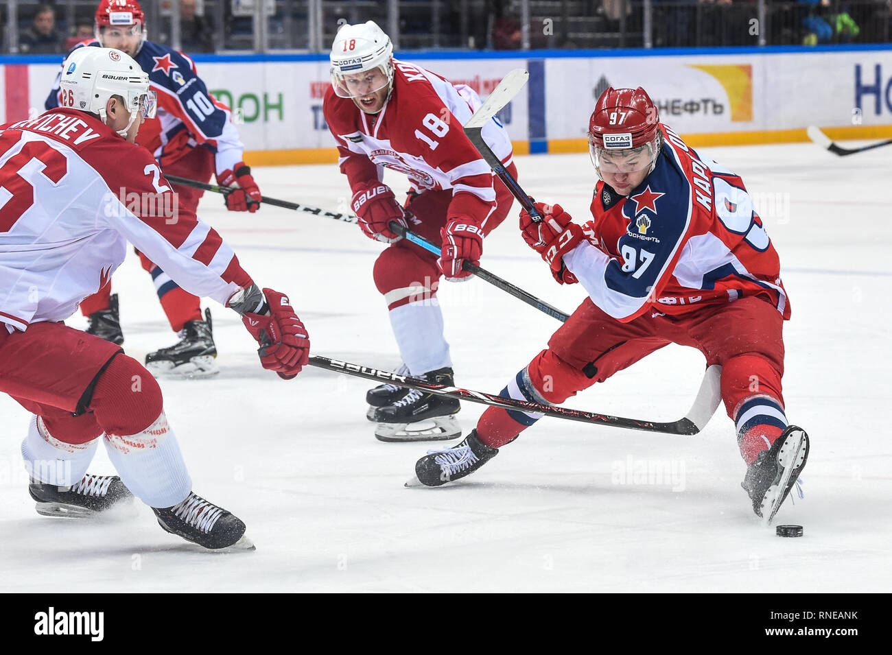 KHL on X: Kirill Kaprizov is unstoppable, and KHL players know