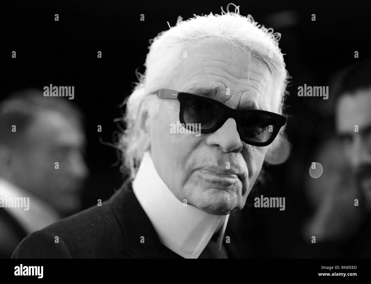 Karl lagerfeld Black and White Stock Photos & Images - Alamy