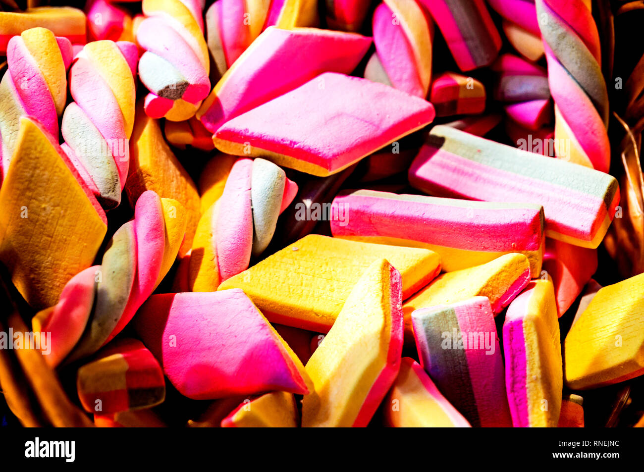 Sweets - Marshmellows Stock Photo