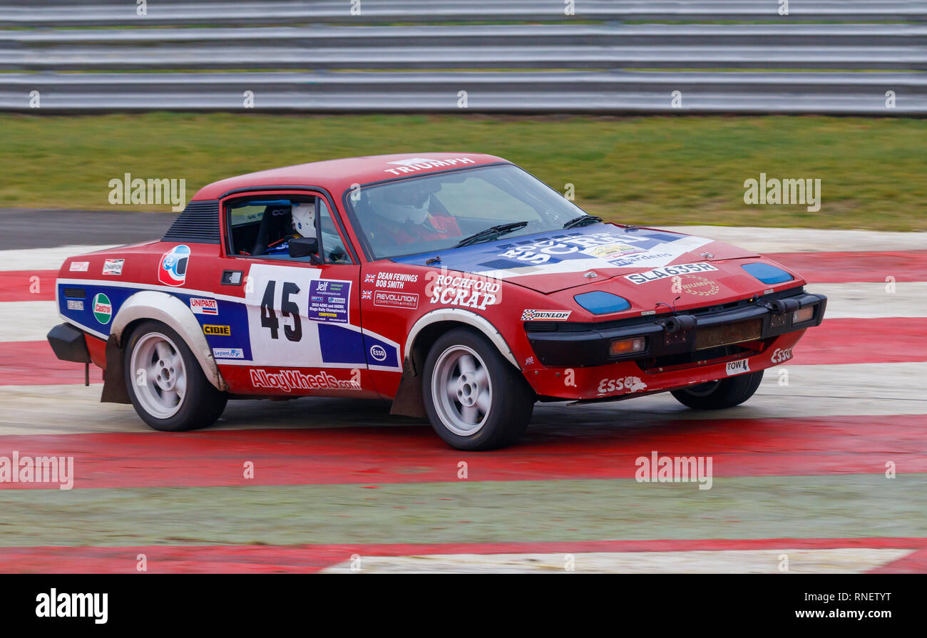 Triumph TR7 V8, SLA 635A, with driver Dean Fewings and co-driver Bob ...