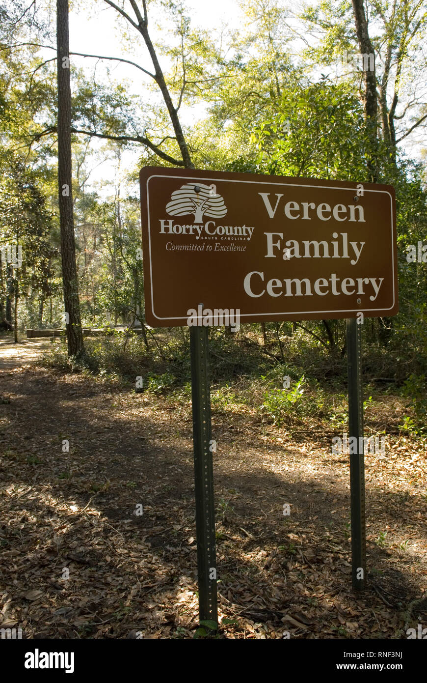 Vereen Memorial Historical Gardens Little River, South Carolina USA