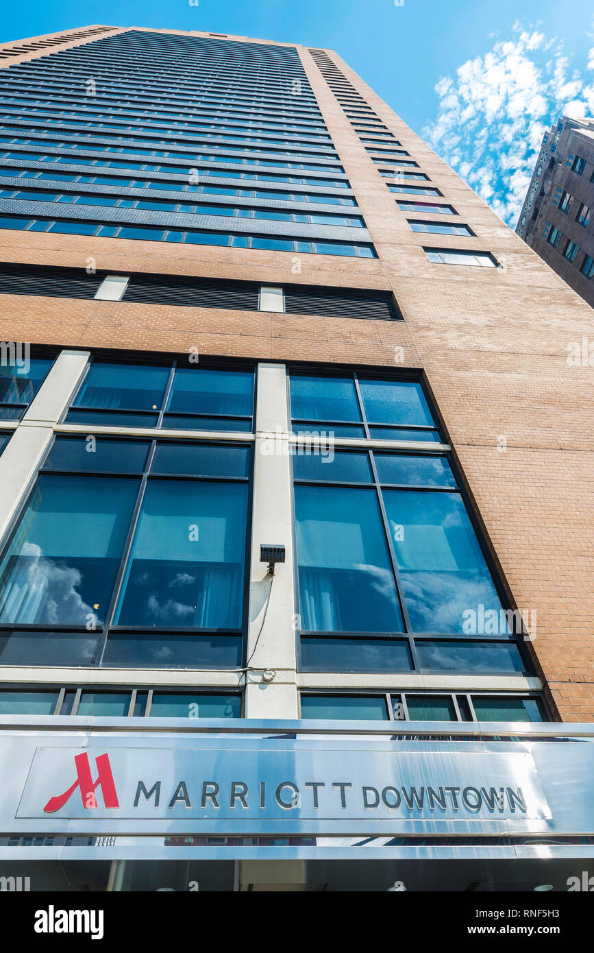 Marriott hotel new york hi-res stock photography and images - Alamy