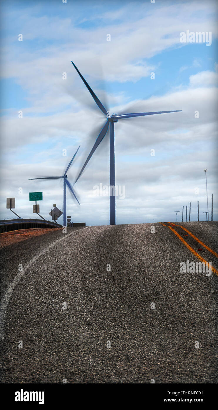 Wind farming in groom texas hires stock photography and images Alamy