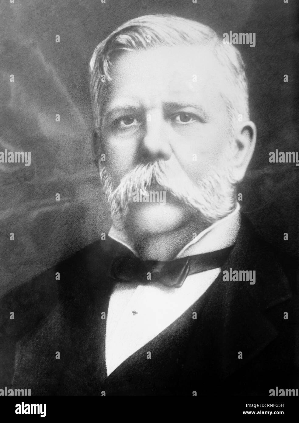 George westinghouse american engineer Black and White Stock Photos ...