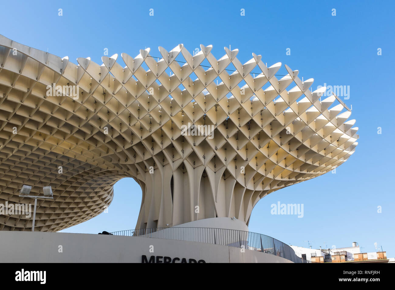 Metropol Parasol, one of the largest wooden structures ever built in